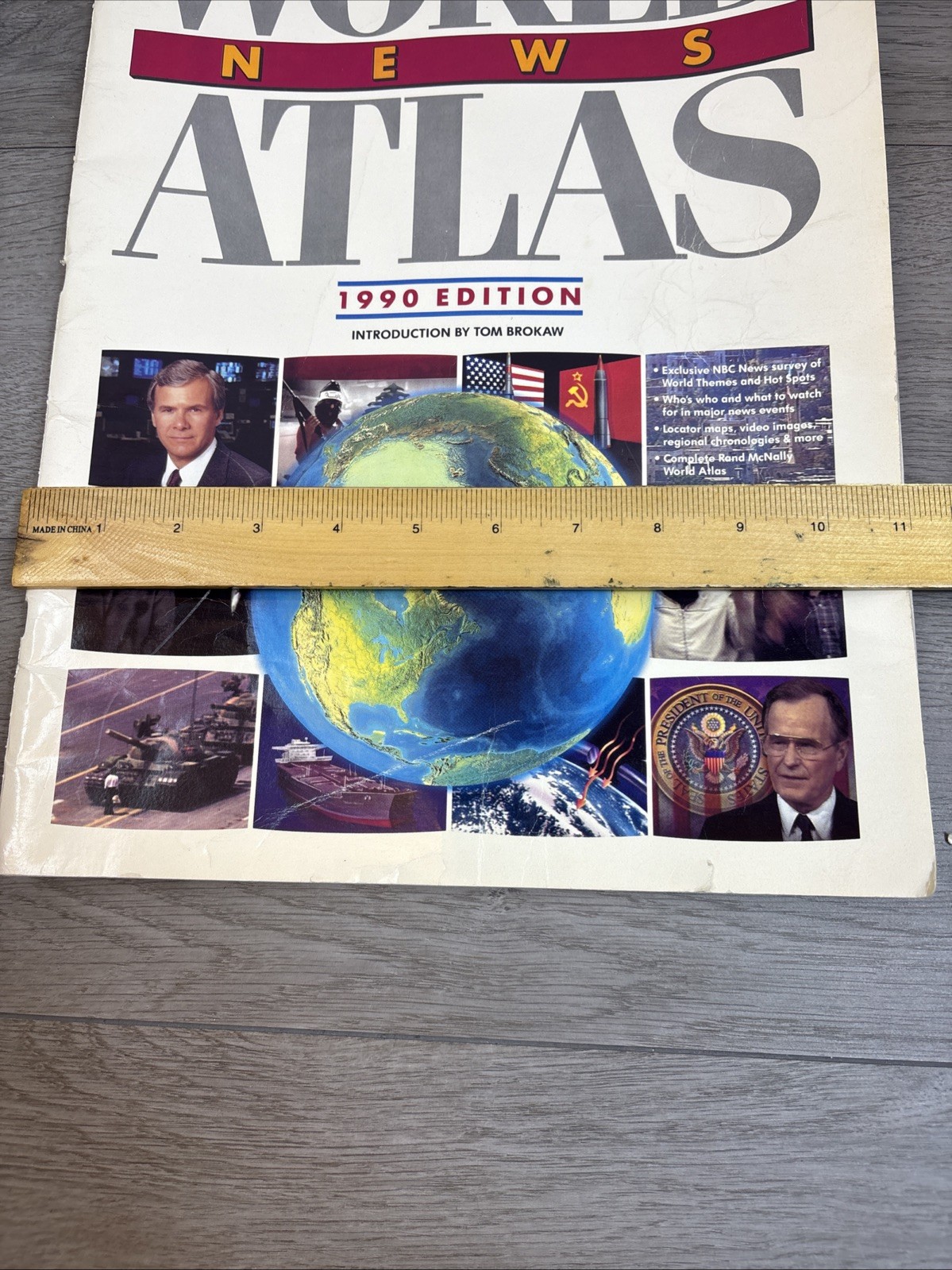 NBC News/Rand McNally World News Atlas /1990 (N B C NEWS-RAND MCNALLY )