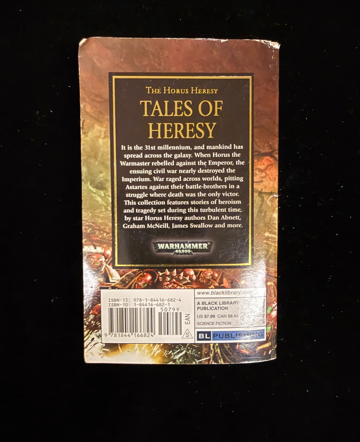 Horus Heresy Tales of Heresy 2009 Black Library Books Warhammer 40K