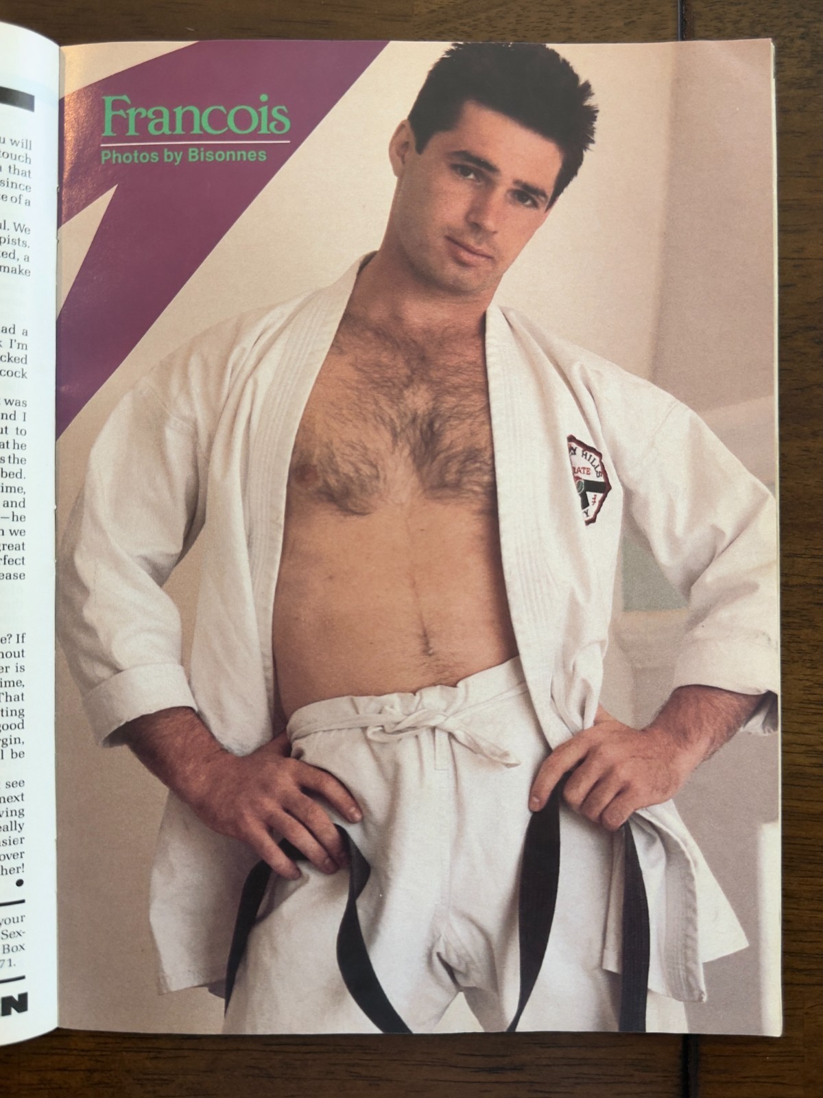 Advocate Men January 1989 Collector Item, Nude Male, Gay Fiction, Fair Condition