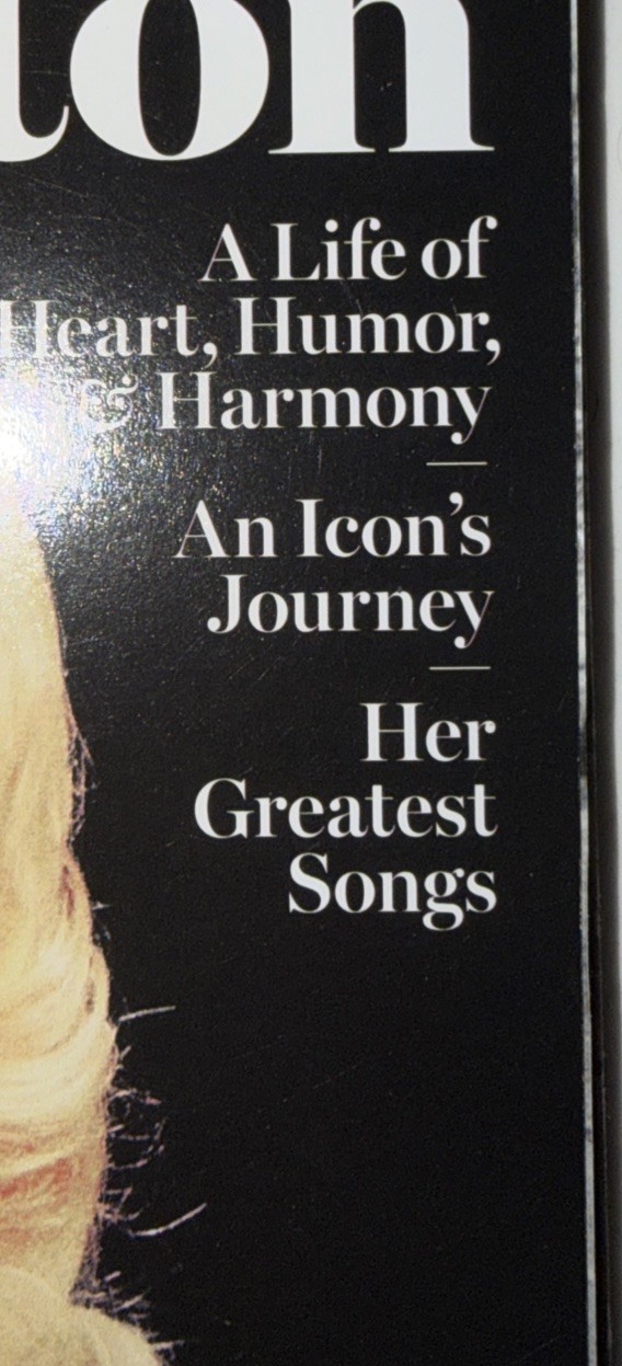 Brand New Rolling Stone Special Edition Dolly Parton Magazine An Icon’s Journey