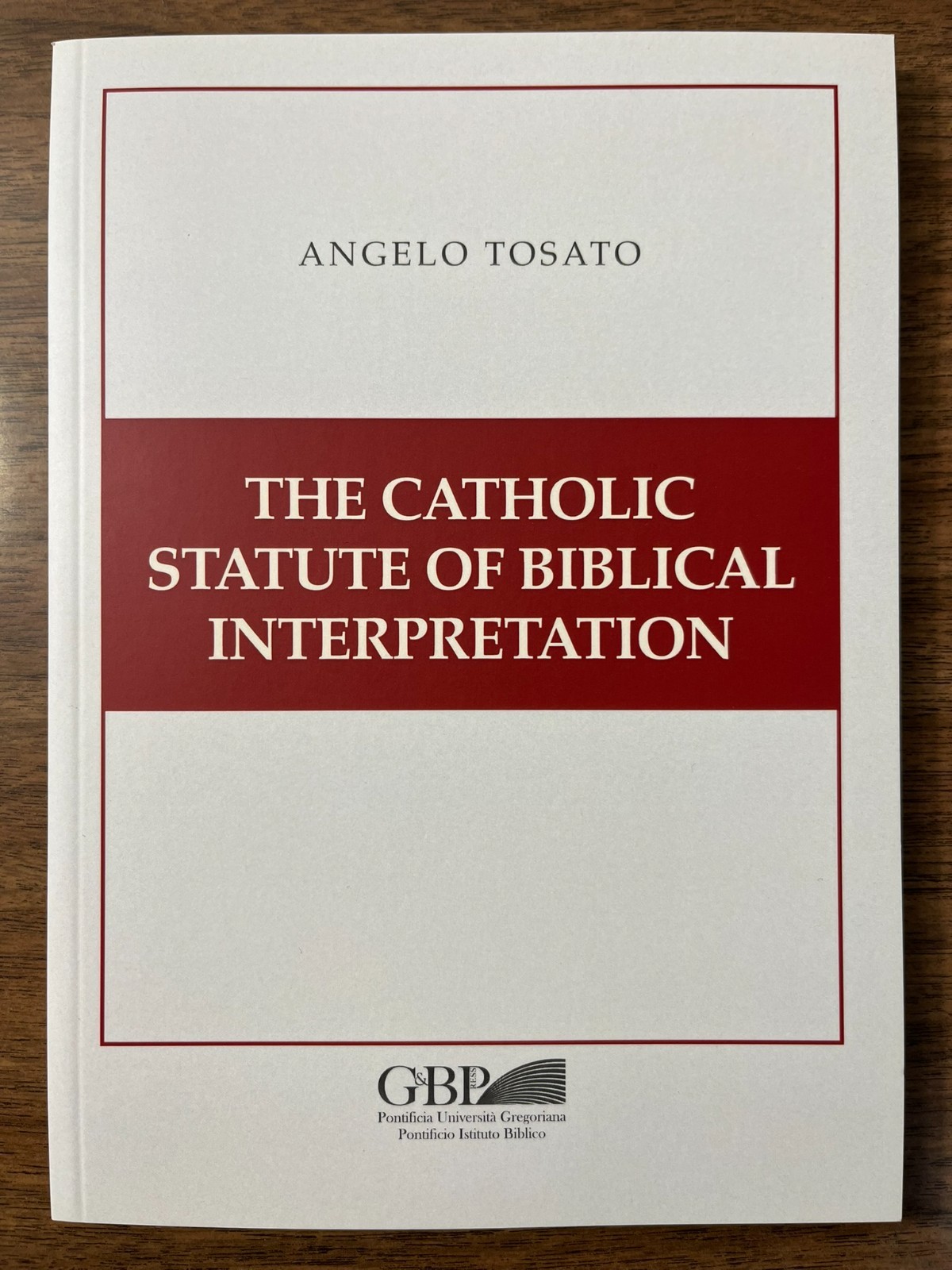 Catholic Biblical Interpretation – SCARCE BOOK – classic, comprehensive THEOLOGY