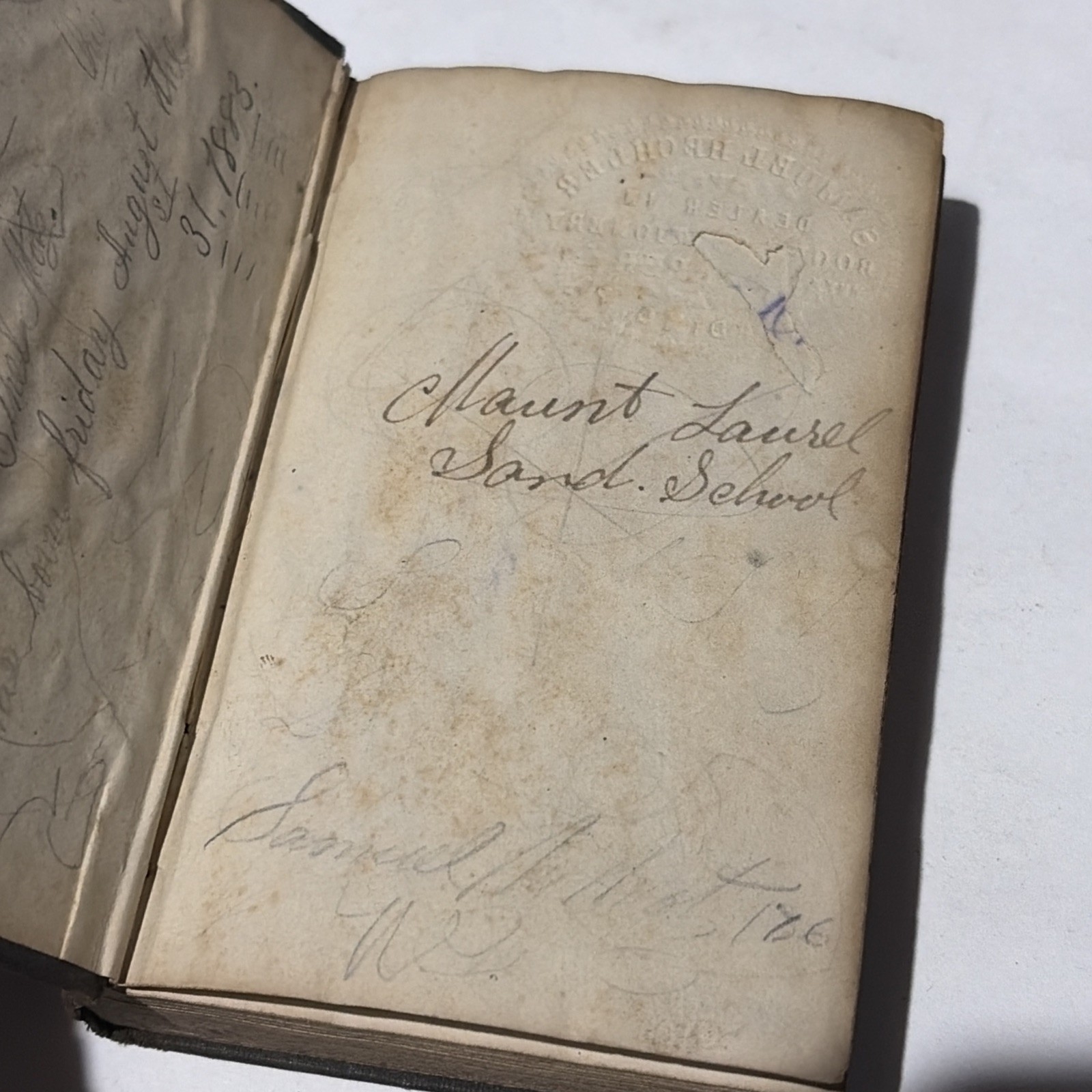 THE NEW TESTAMENT, N.Y. 1872, AMERICAN BIBLE SOCIETY, POCKET BIBLE