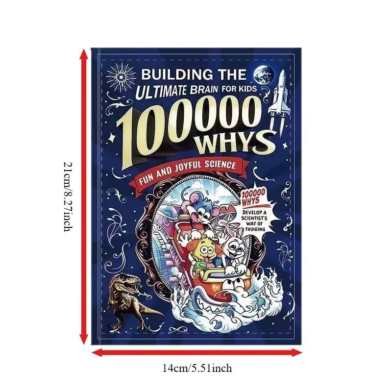 Children’s Encyclopedia 100,000 Why Questions Kids Educational Learning Book USA