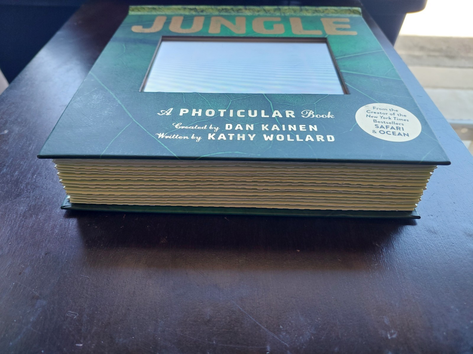 JUNGLE A PHOTICULAR BOOK by Kathy Wollard and Dan Kainen (2016, Hardcover)