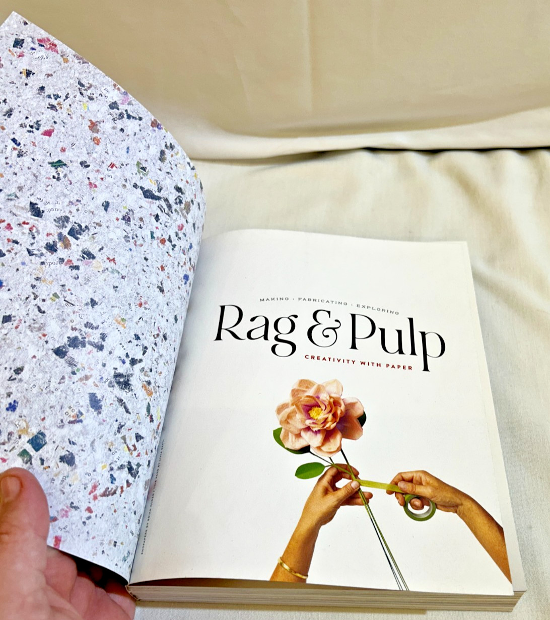 Rag &Pulp: Creativity with Paper. Janine Vangool /Uppercase ~ Book ONLY