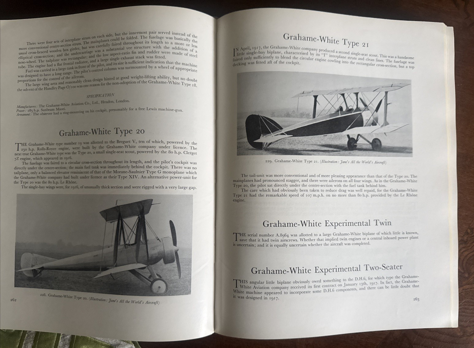 British Aeroplanes 1914-18 RAF J.M. Bruce 1957 airplanes 1st Ed. illus WWI TEAL