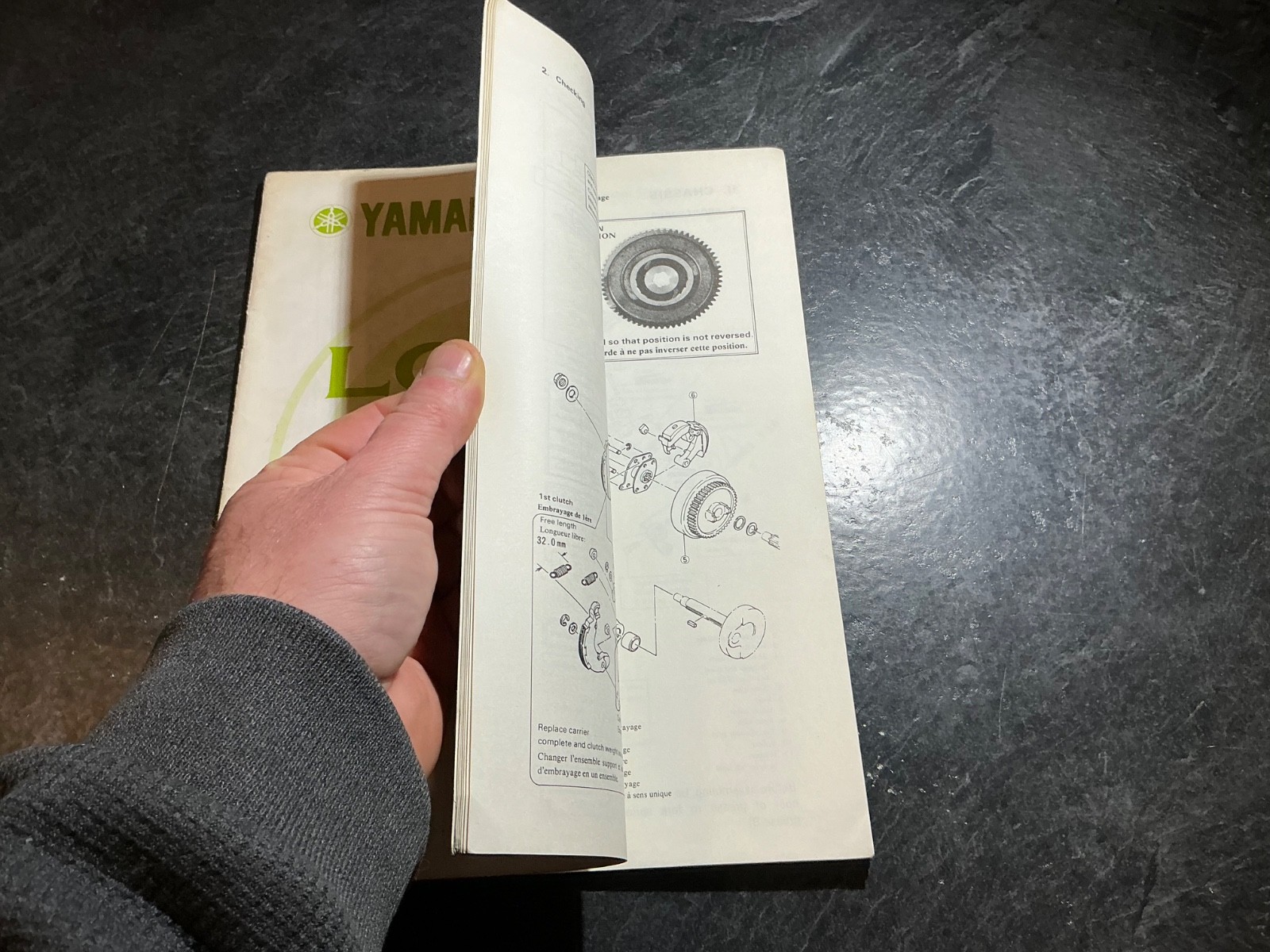 1980 Yamaha LC50G 49cc Champ Scooter Moped Service Manual Bop II Malic