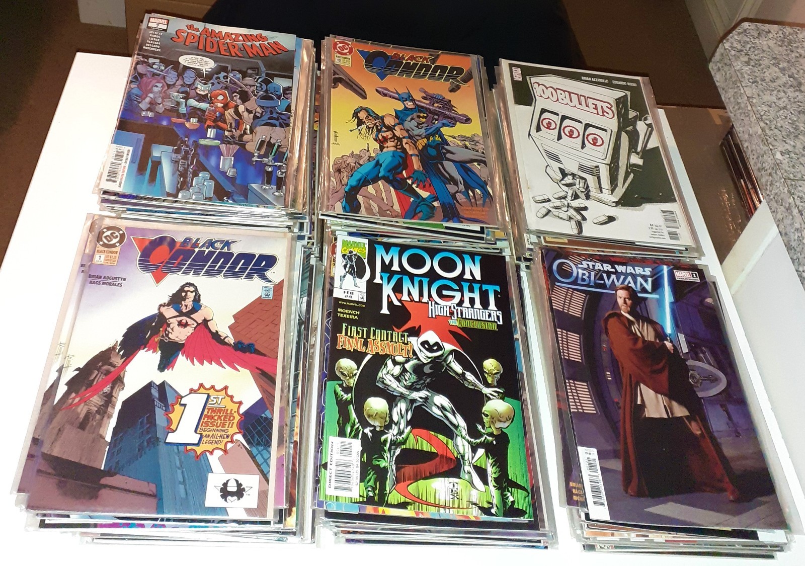 306x Huge COMICS lot 1980s 2000s Hellraiser Elektra Star Wars Hulk Vertigo Epic