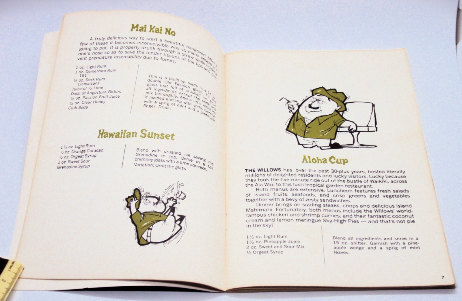 DRINKS OF HAWAII Paul Dick PB BOOK Third Edition Official Handbook 100 Recipes