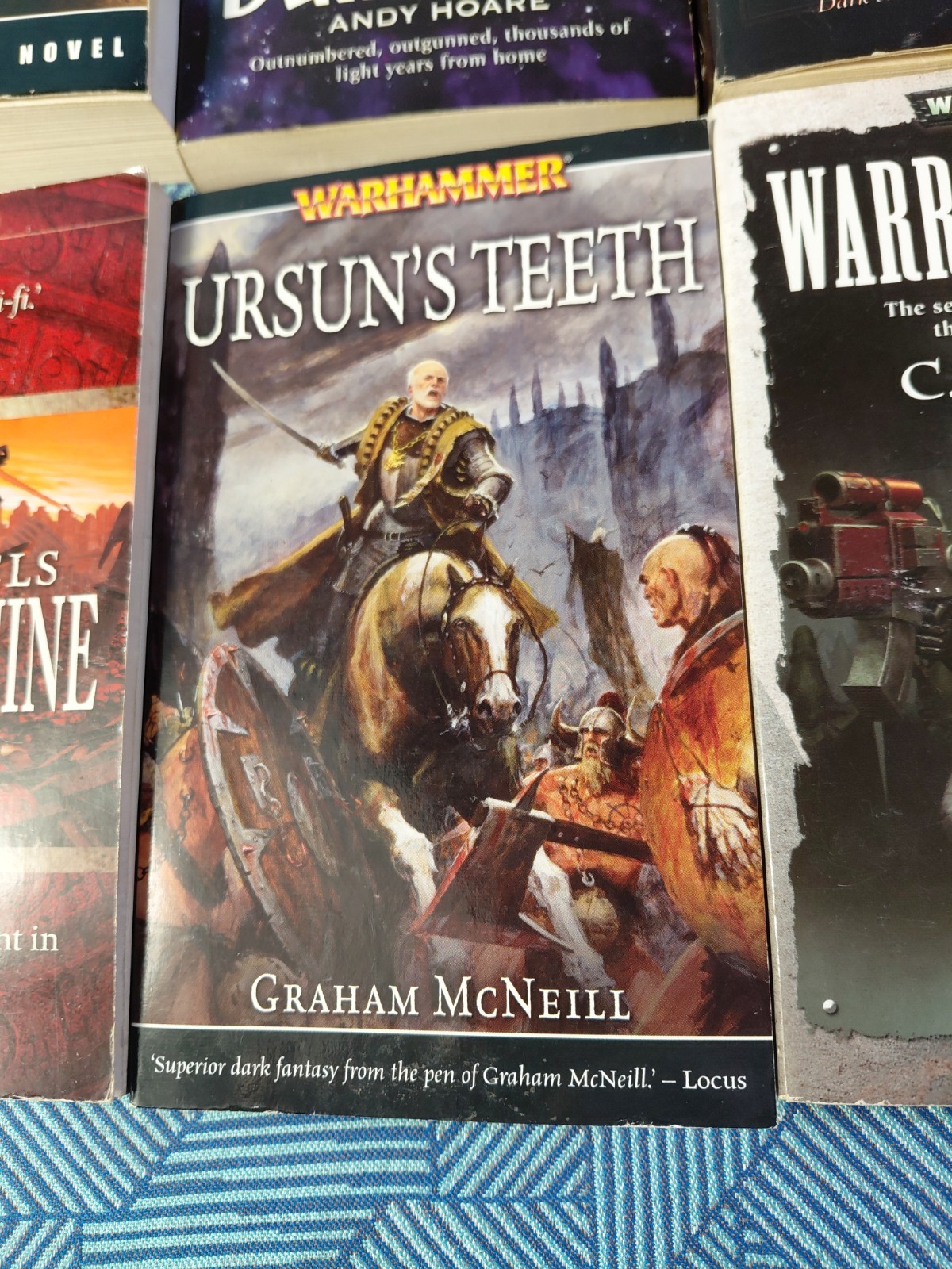 Lot Of 7 Warhammer 40000 Mixed Lot All Black Label 1st Print PB