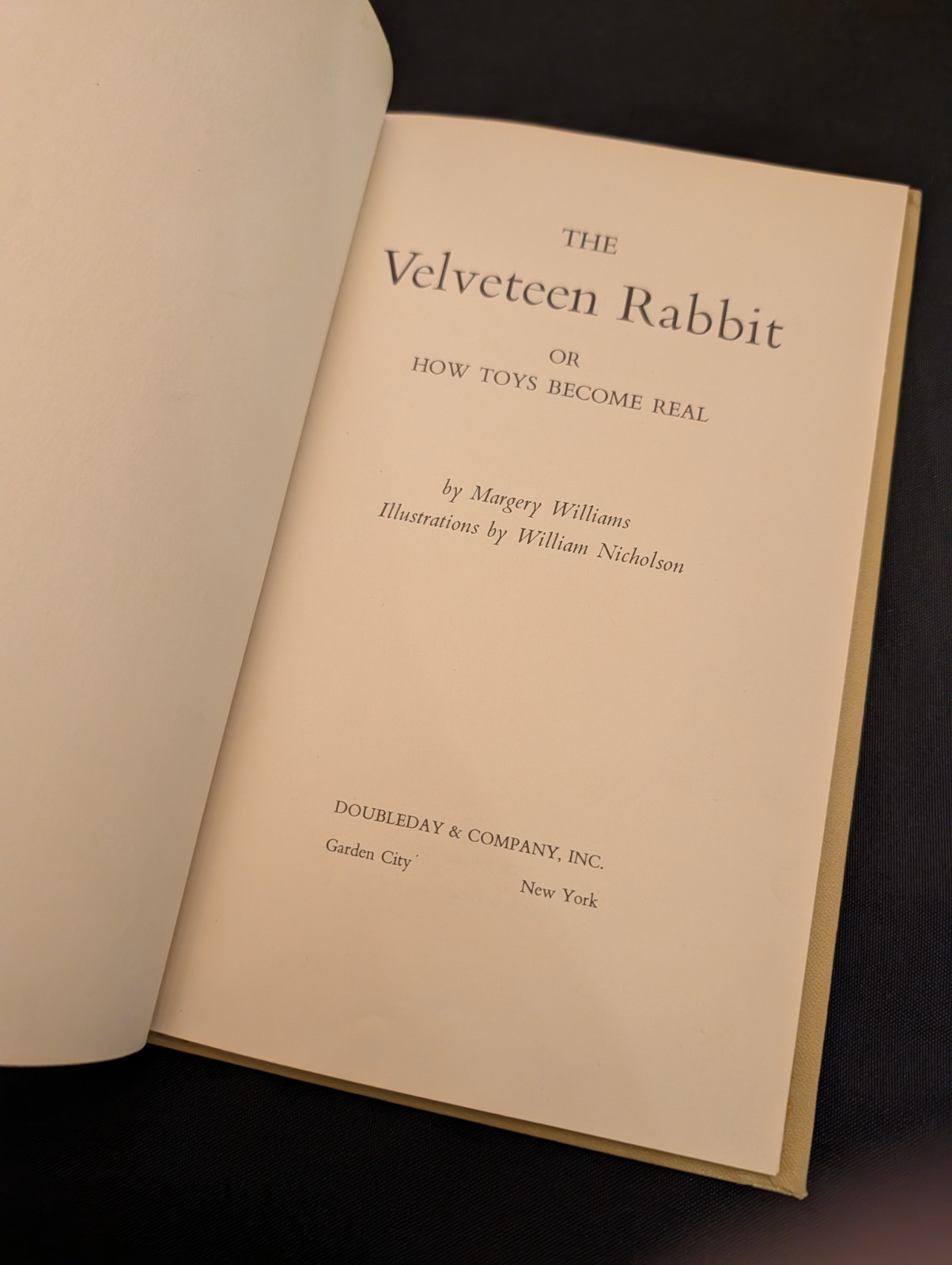 Rare Vintage CL Prebound Edition The Velveteen Rabbit Margery Williams