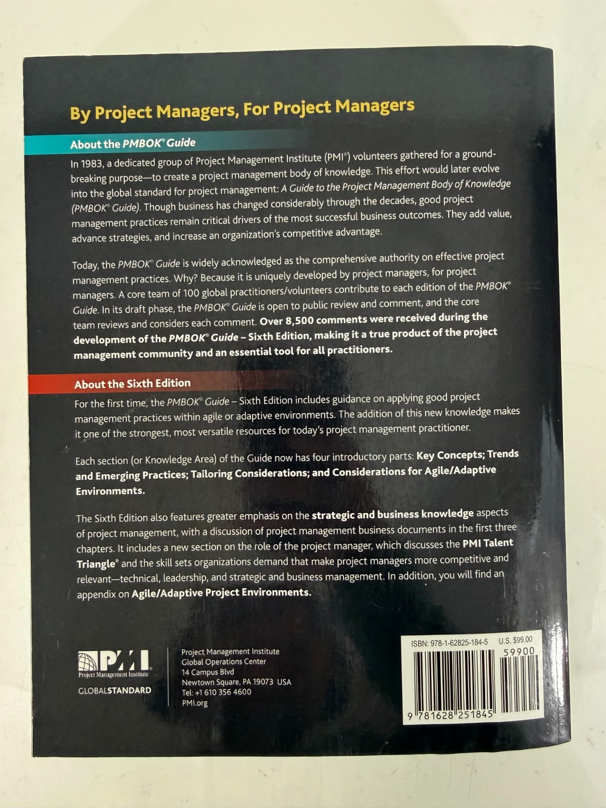 Pmbok® Guide Ser.: Guide to the Project Management Body of Knowledge by Project