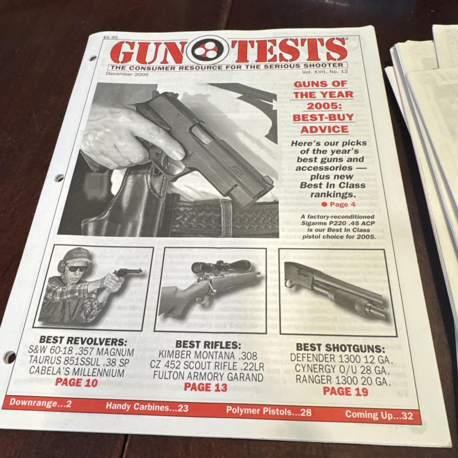 2005 Gun Tests The Consumer Resource For Serious Shooter- Volumes 1-12