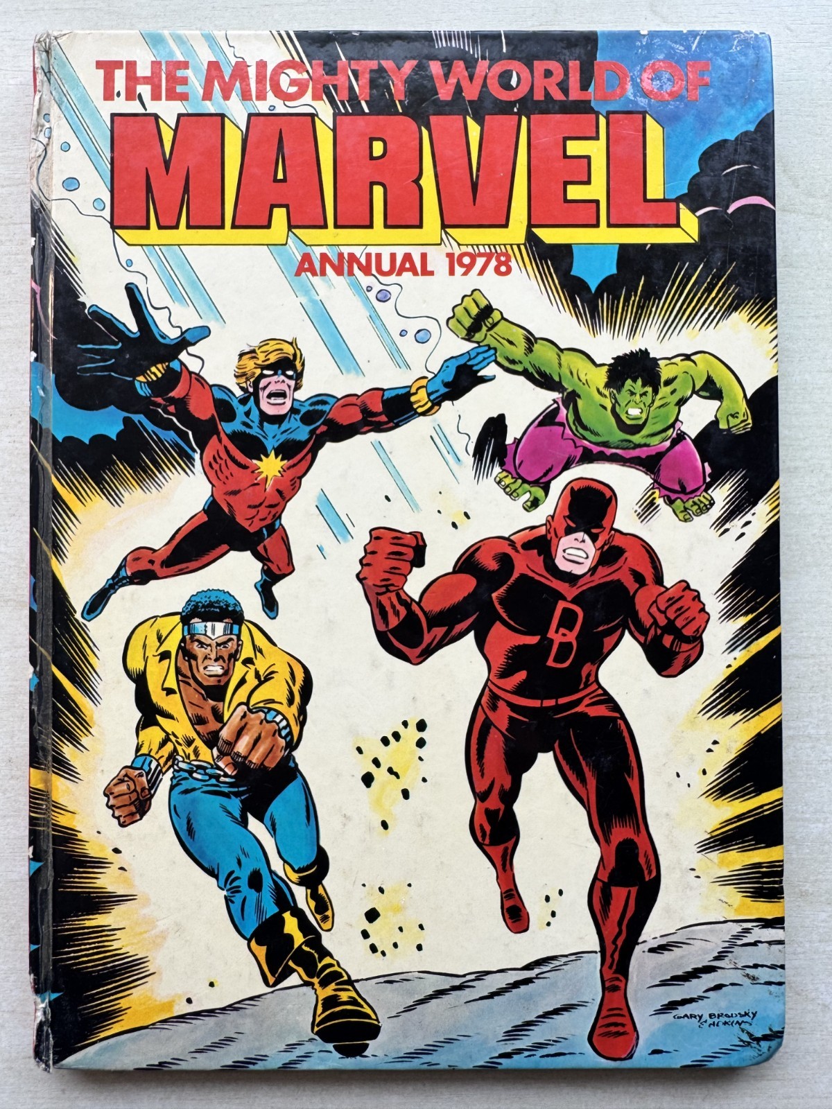 The Mighty World Of Marvel Annual 1978 British Hardback Marvel Comics