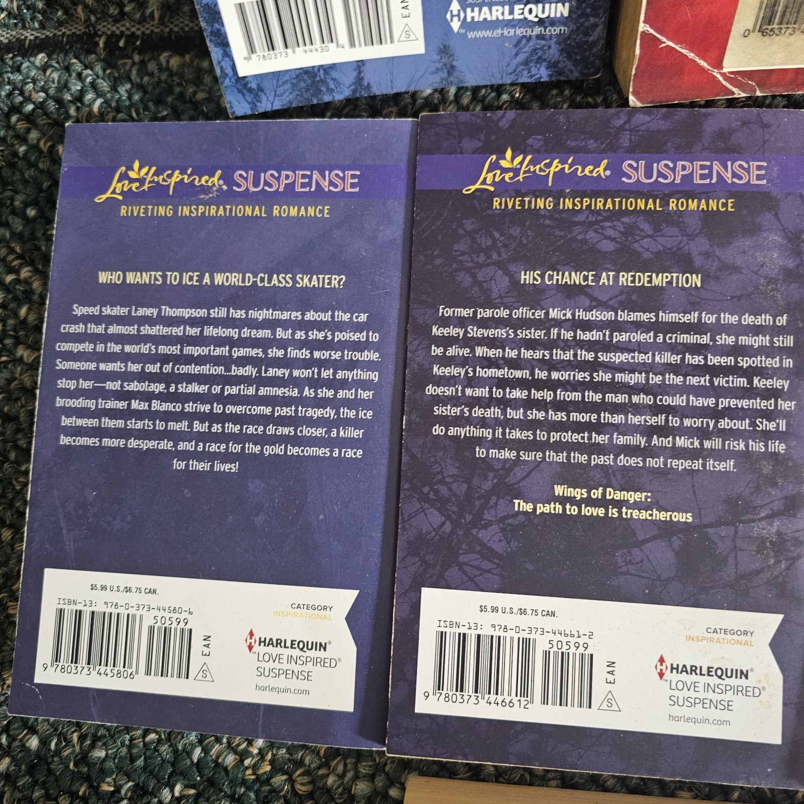 Love Inspired Suspense 15 Book Lot