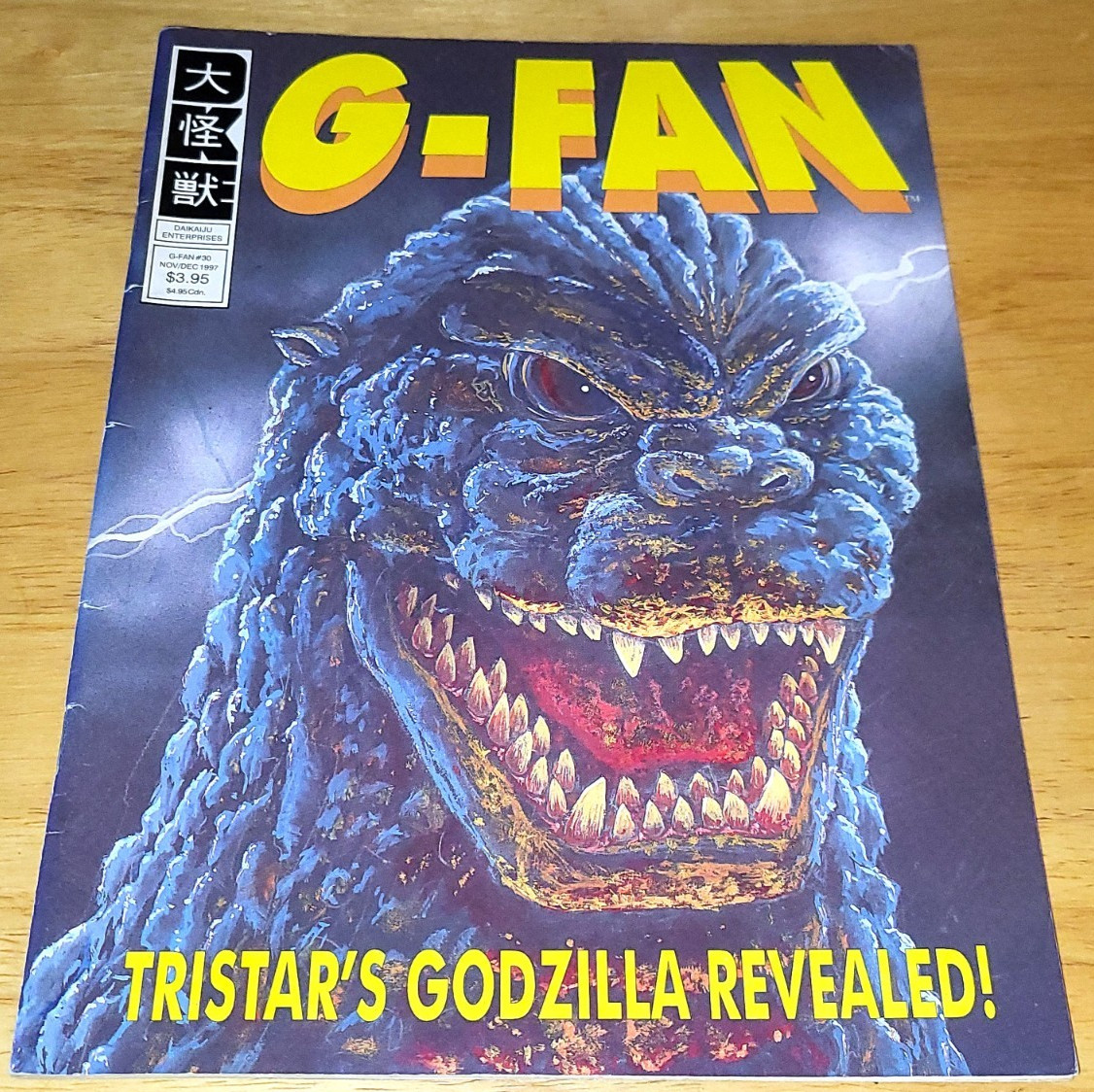 G-Fan Magazine #30 NOV/DEC 1997 Godzilla, Kaiju, Monsters FINE/FINE+ 6.5
