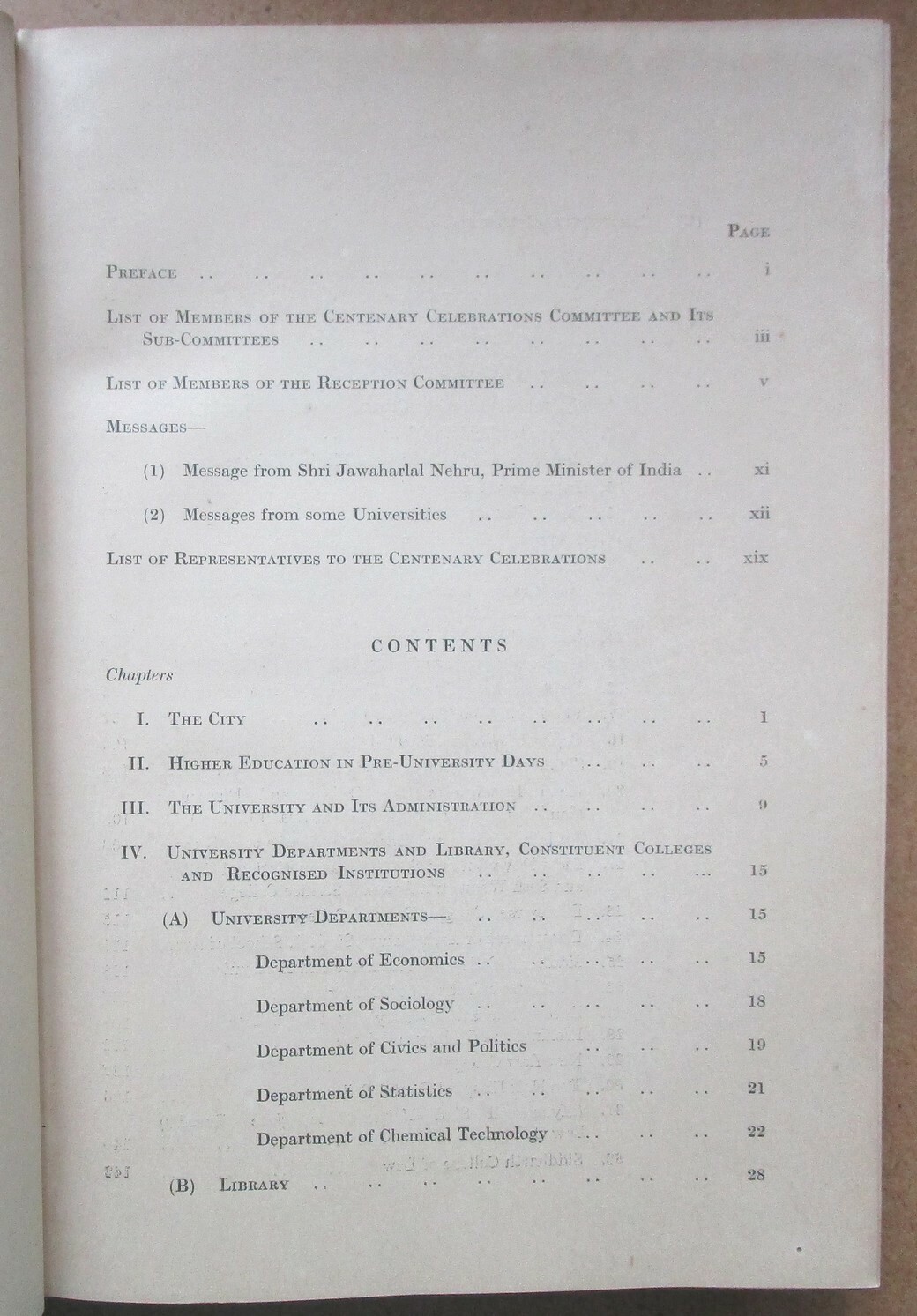 University of Bombay CENTENARY SOUVENIR HC 299 pages