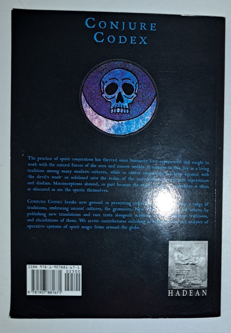 Conjure Codex 3 Jake Stratton-Kent – Hadean Press – Occult Grimoire Magic