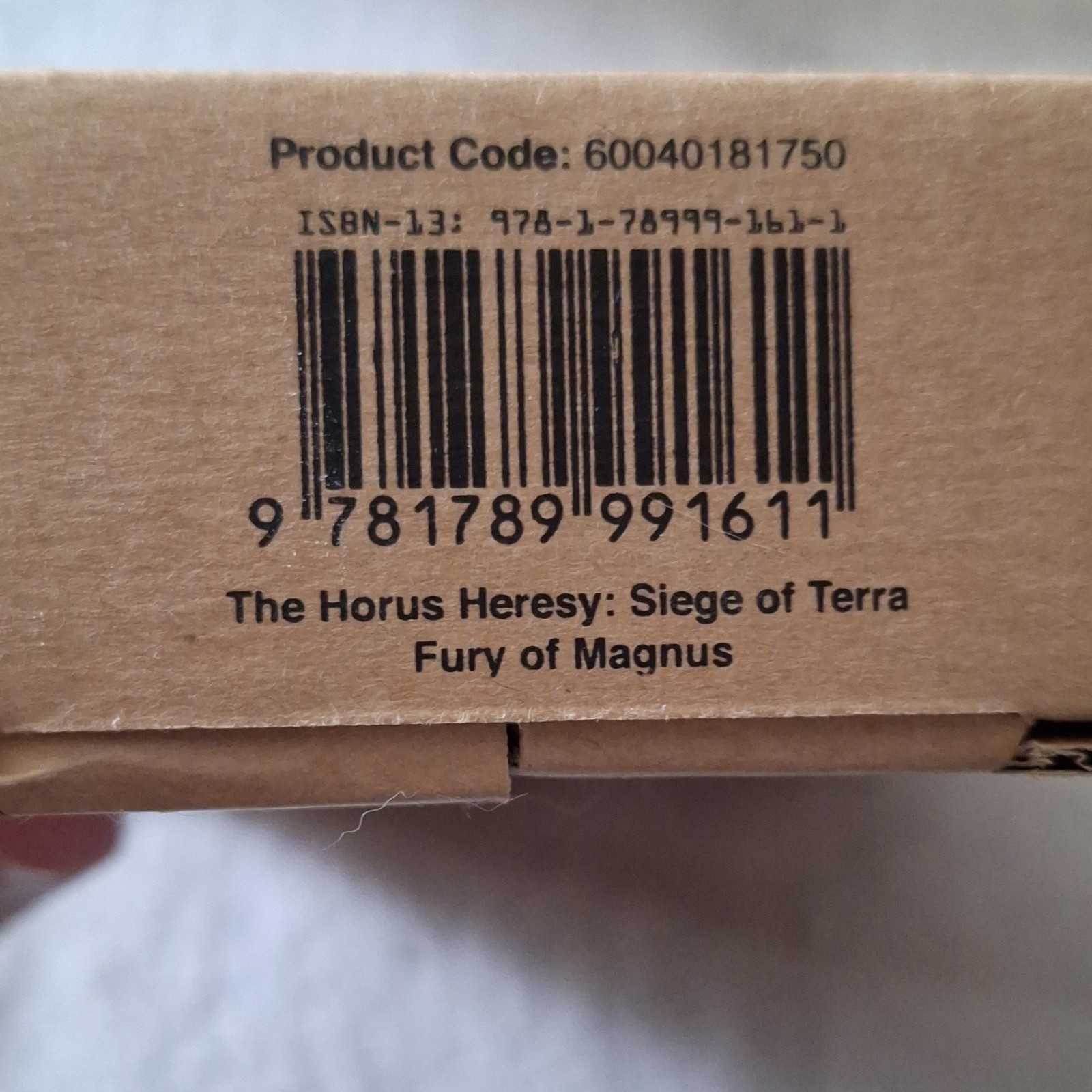 Horus Heresy: Siege of Terra – The Fury of Magnus Limited Edition (NEW! UNREAD!)