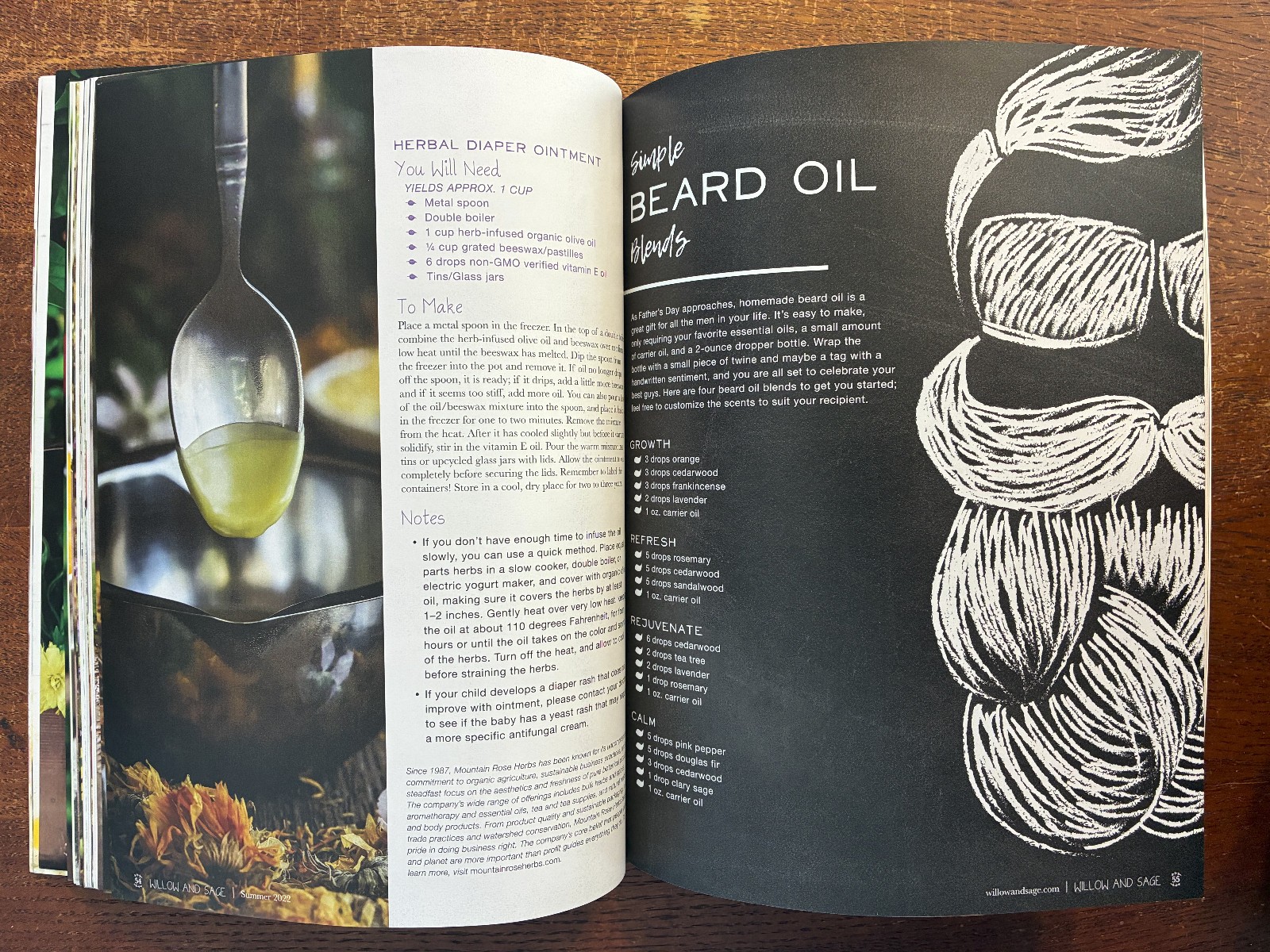 Willow And Sage – Volume 9 Issue 1 May/Jun/Jul 2022 – Homemade Bath & Body VG+