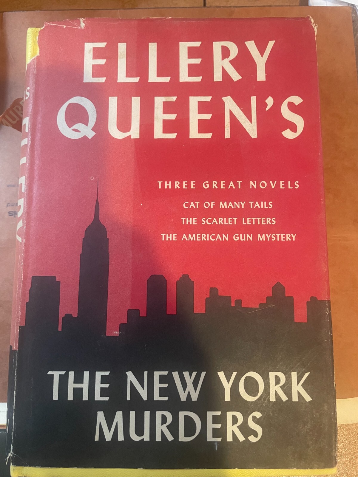 Ellery Queen’s The New York Murders. Three Great Novels, 1933-1953, 512 pages