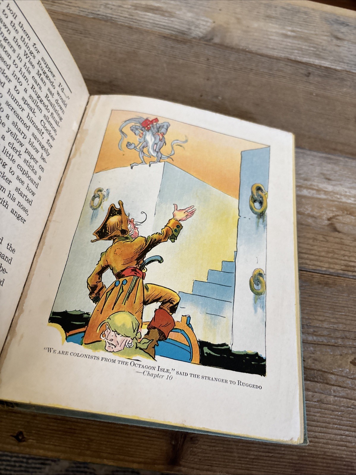 1931 Vintage PIRATES IN OZ HC Ruth Plumly Thompson 1931 11 Of 12 Color Plates