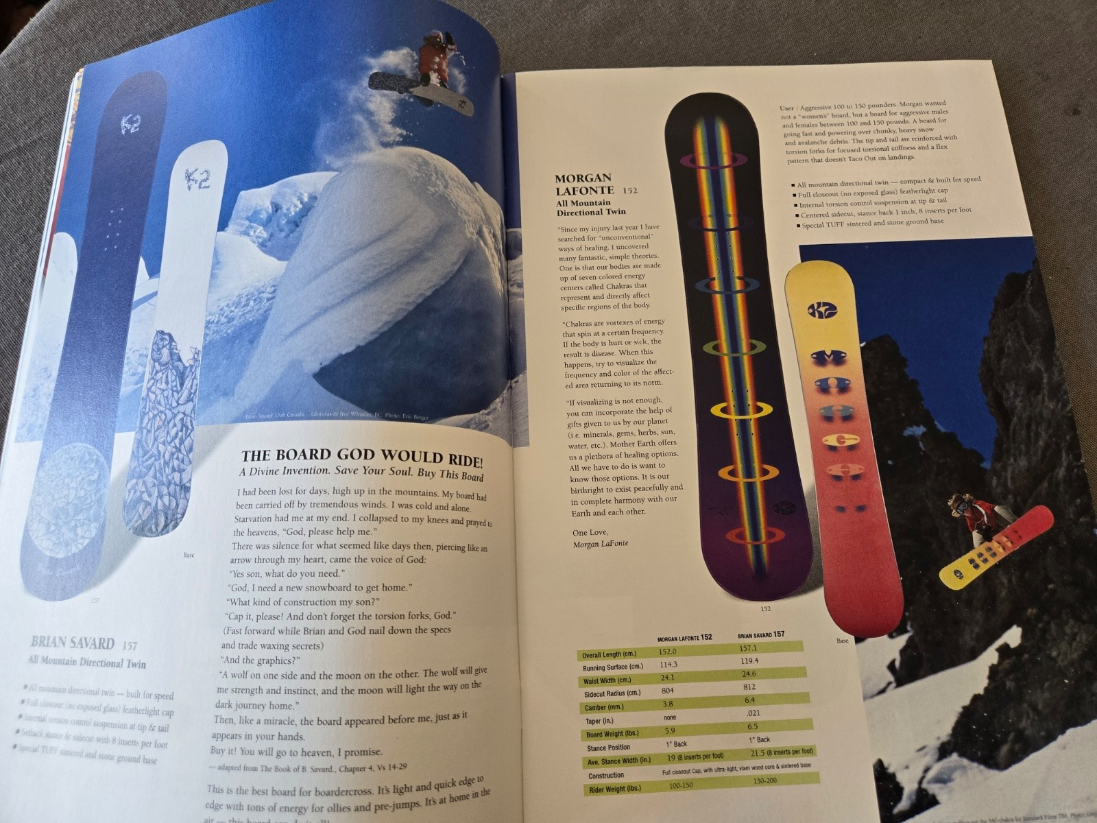 K2 Snowboard Catalog – 1997/1998, 62 pages