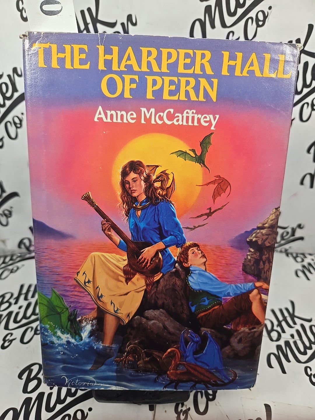 The Harper Hall Of Pern by Anne McCaffrey Hardcover with Dust Jacket BCE