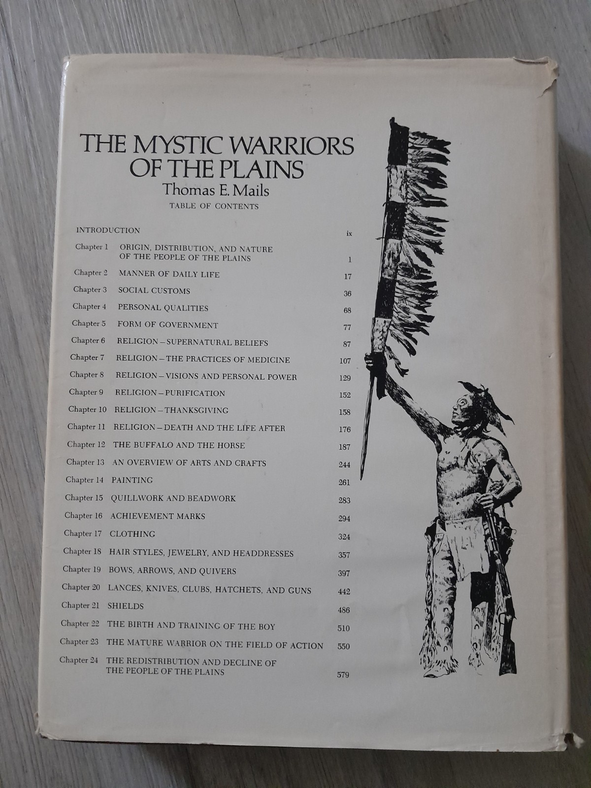 1972 “The Mystic Warriors of the Plains” by Thomas E. Mails, 1st Edition