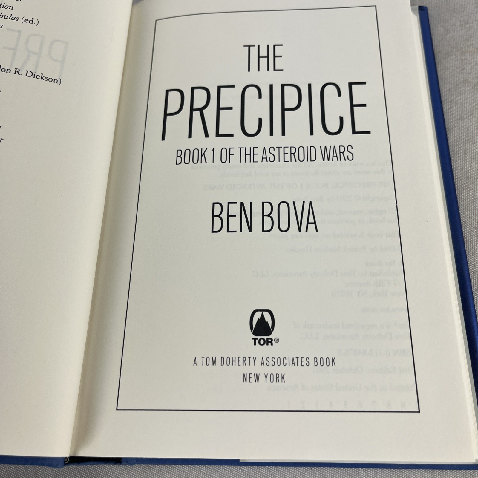 Ben Bova Hardcover Sci Fi Books – Lot of 4
