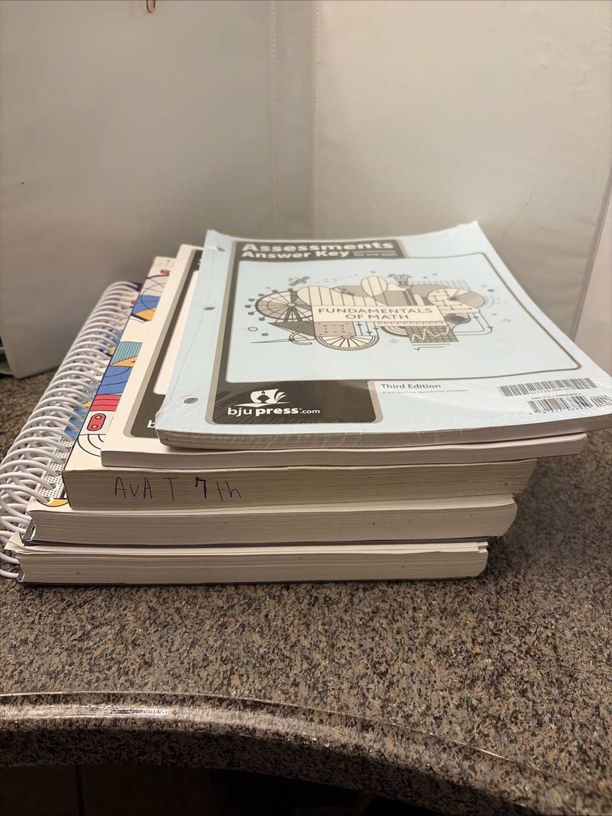 BJU Fundamentals Of Math, 3rd Ed. (set of 5) (2022)