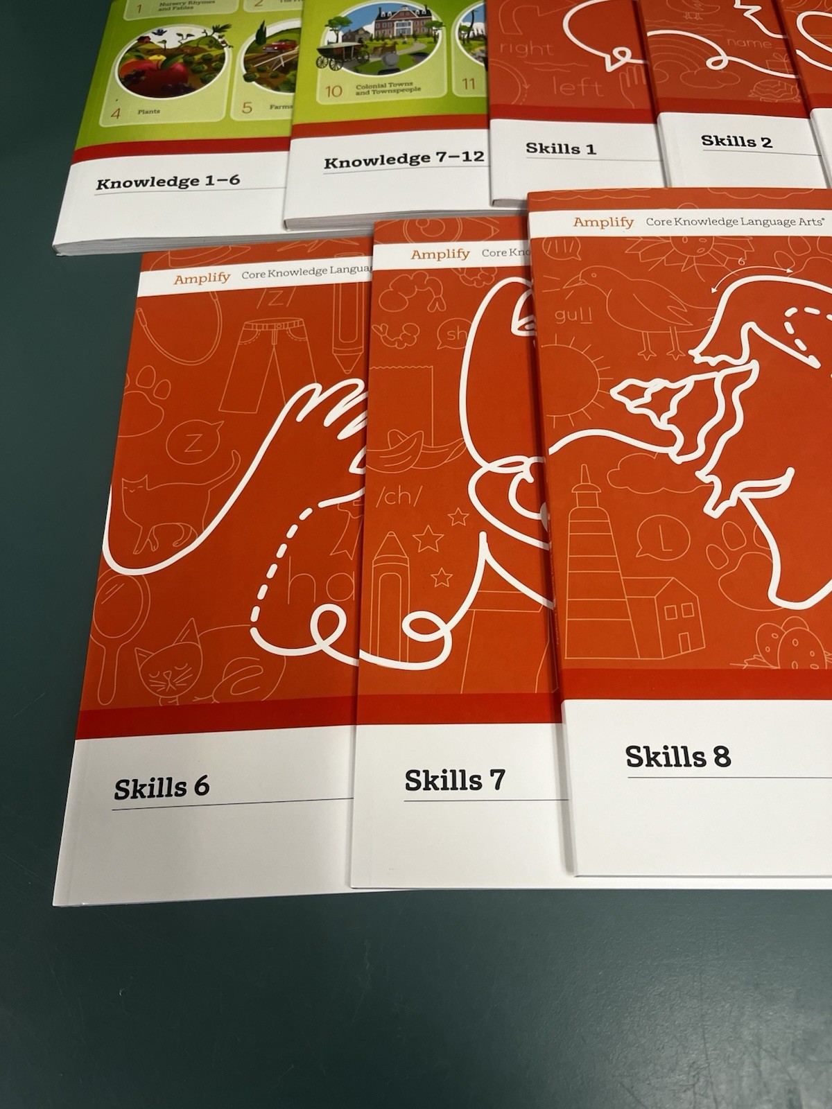 CKLA Amplify Skills Workbooks 1-10 Kindergarten Knowledge 1-12 Student Workbooks