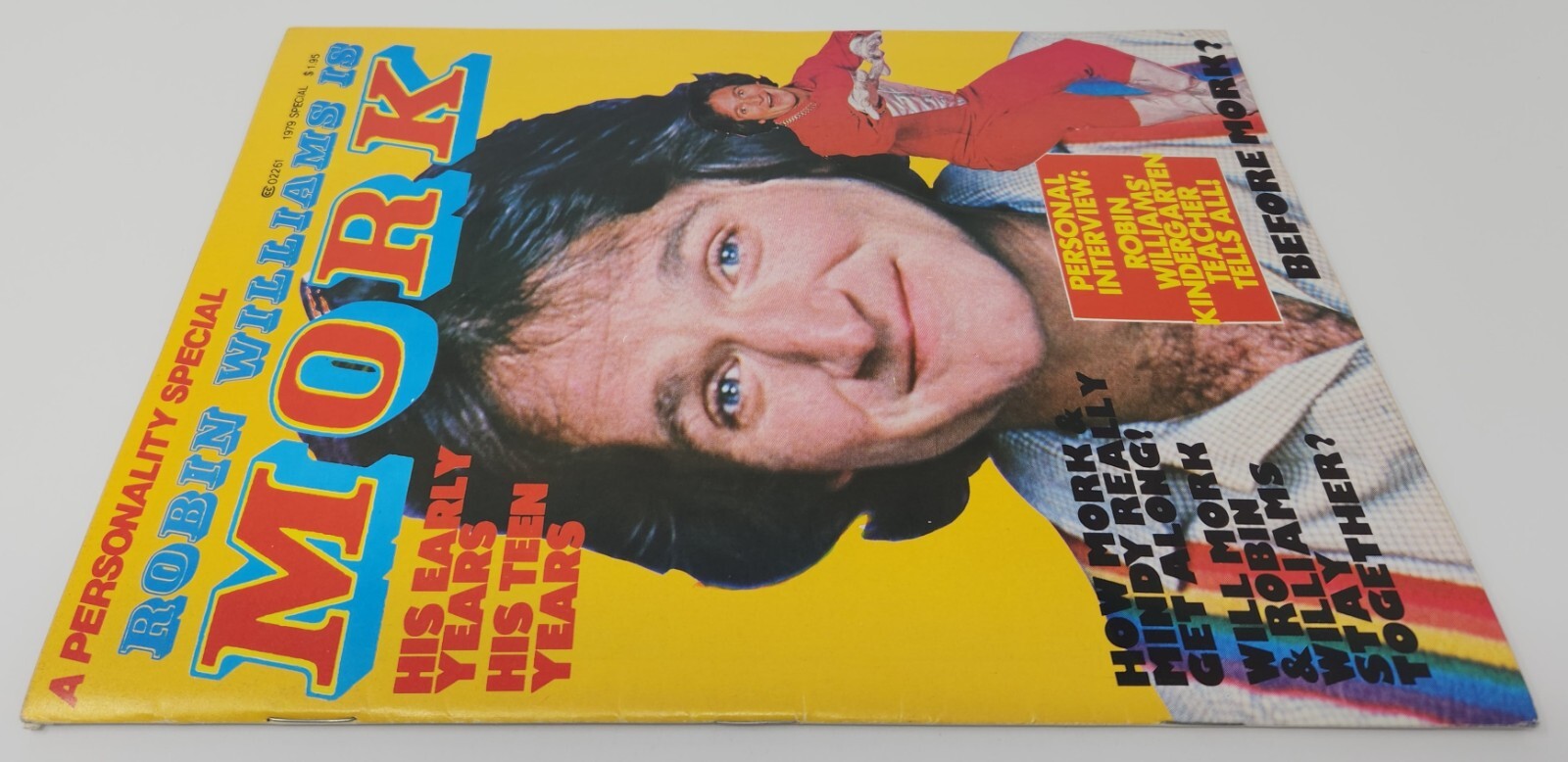 ROBIN WILLIAMS IS MORK Personality Special Magazine 1979 CHRISTOPHER REEVE