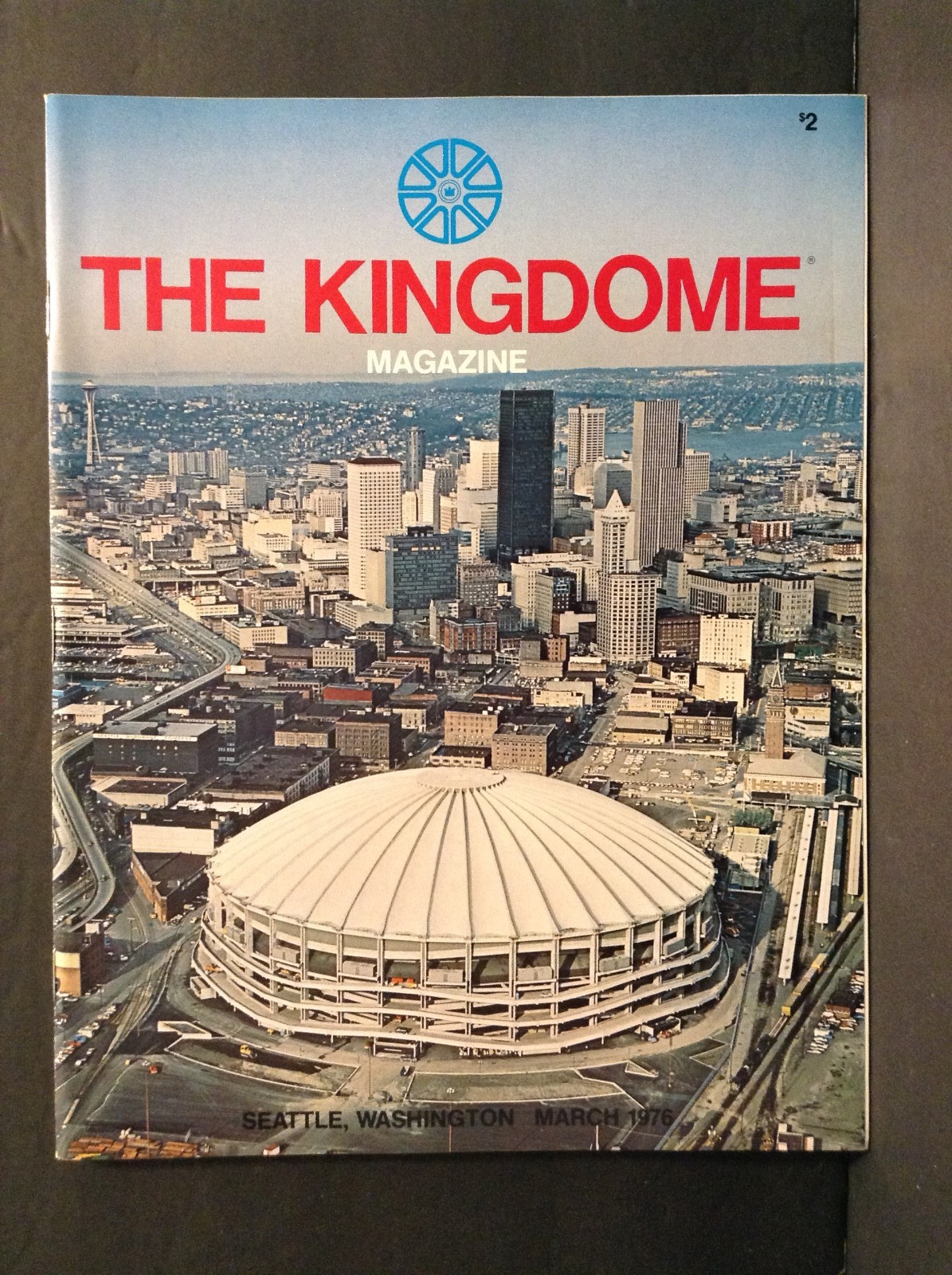 1976 The Kingdome Magazine Lot of 6 Good-Excellent 88 Pages 8-1/2″x 11″