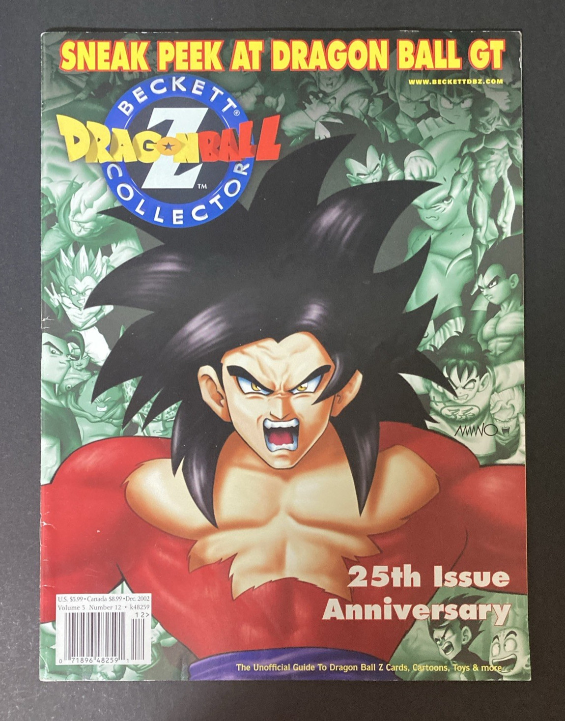 Lot Of 5 | DragonBall Z Beckett Collector Editions | 2002 – 2003