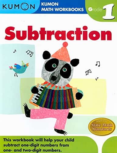 Grade 1 Subtraction Kumon Math – VERY GOOD