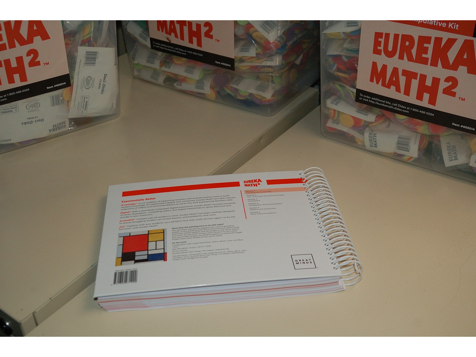 Eureka Math² Squared Kindergarten Module 1 Teacher Book – Weight: 39 oz.
