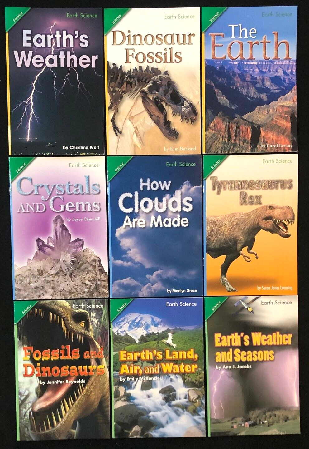 2nd Grade EARTH SCIENCE Curriculum Readers (9 books) Teachers/Homeschool/Tutors