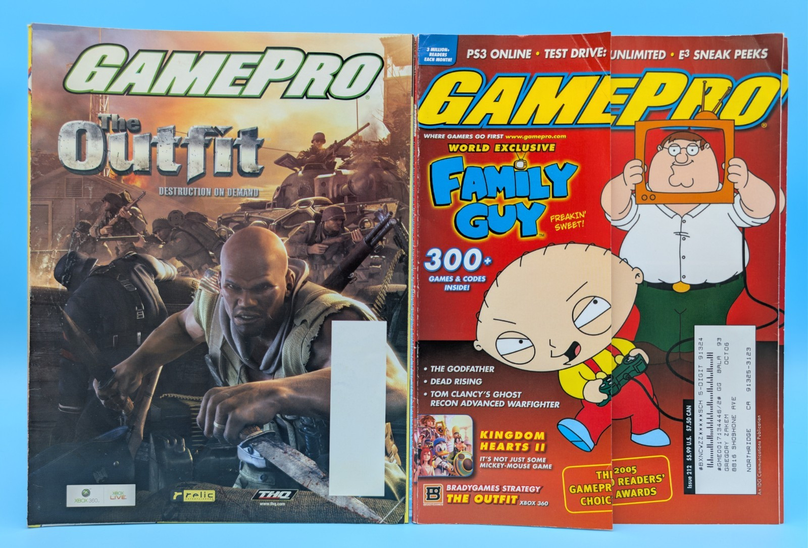 GamePro Magazine Lot – (15 Issues) 2005 to 2007 – Details in Description