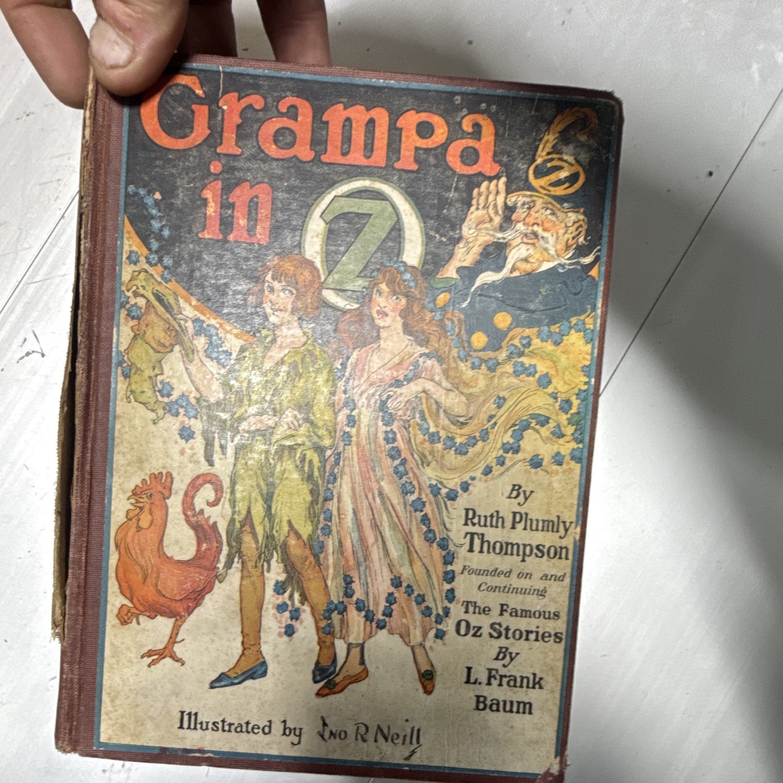 L. Frank Baum Lot 5 Wizard of Oz HC Reilly & Lee Illus John R. Neill