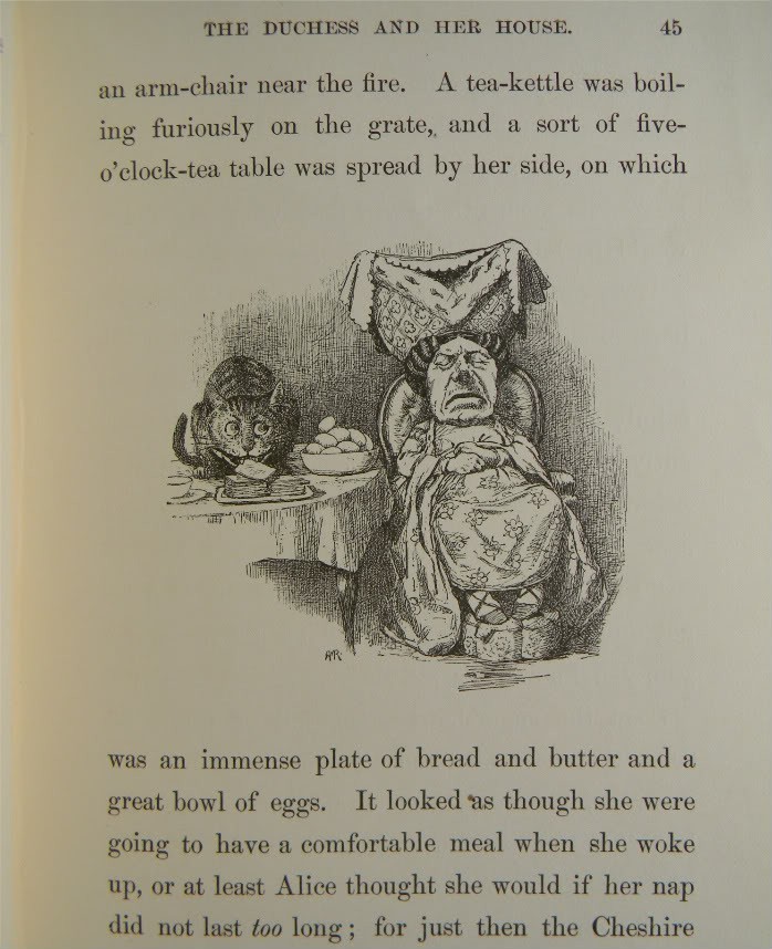 1895 Book NEW ALICE IN OLD WONDERLAND Alice’s FIRST EDITION Adventures Antique