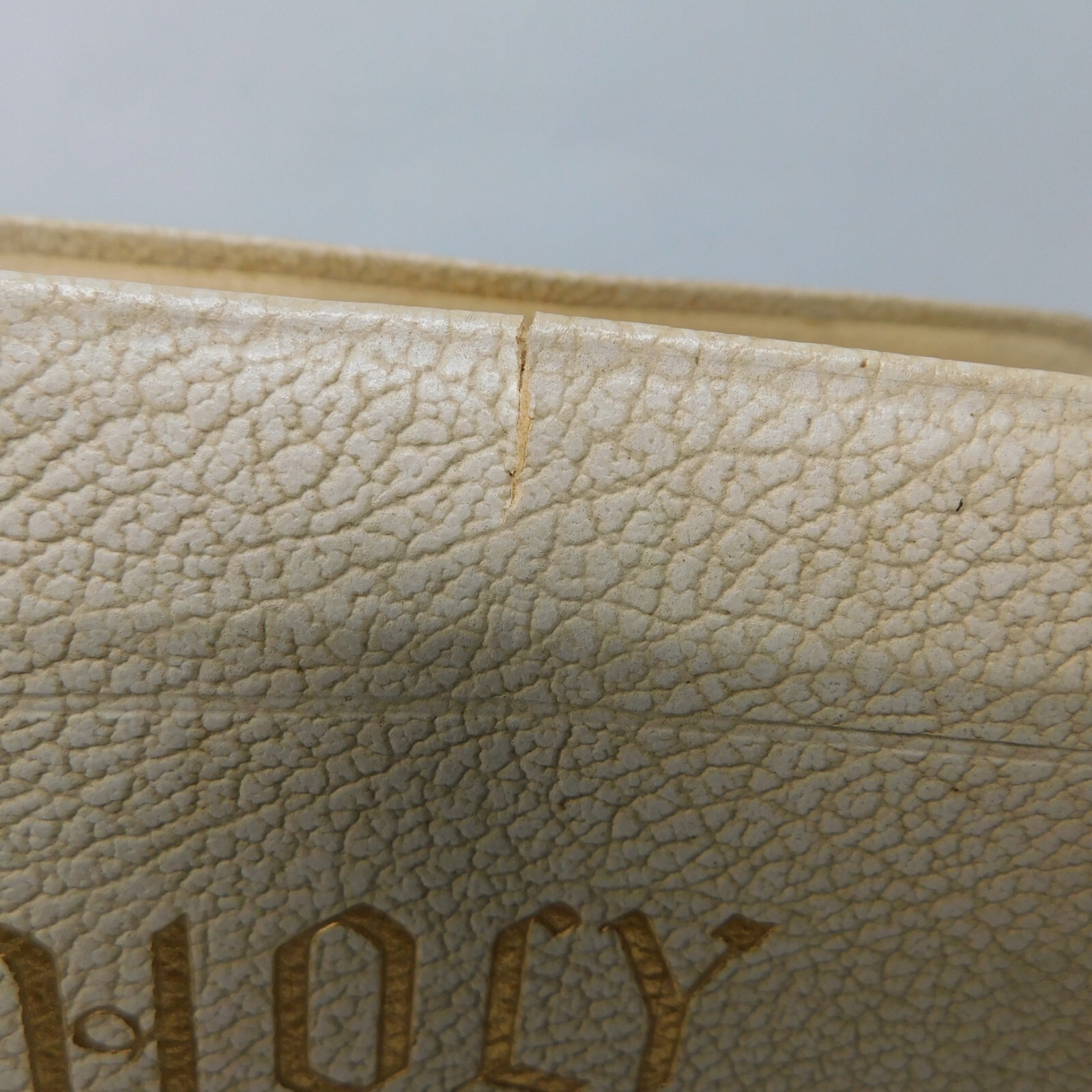 1959 The Holy Bible Spiritual Harvest Edition KJV (Leather, Indexed, USA)