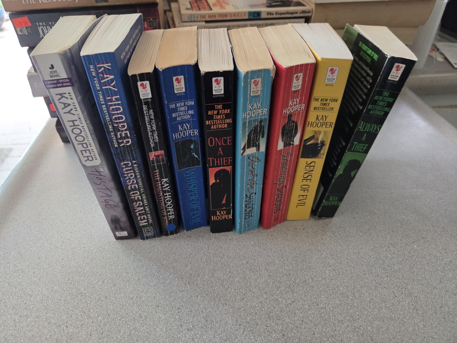 Kay Hooper Lot Of 9 Books. Paperback. Crime Mystery Thriller Suspense