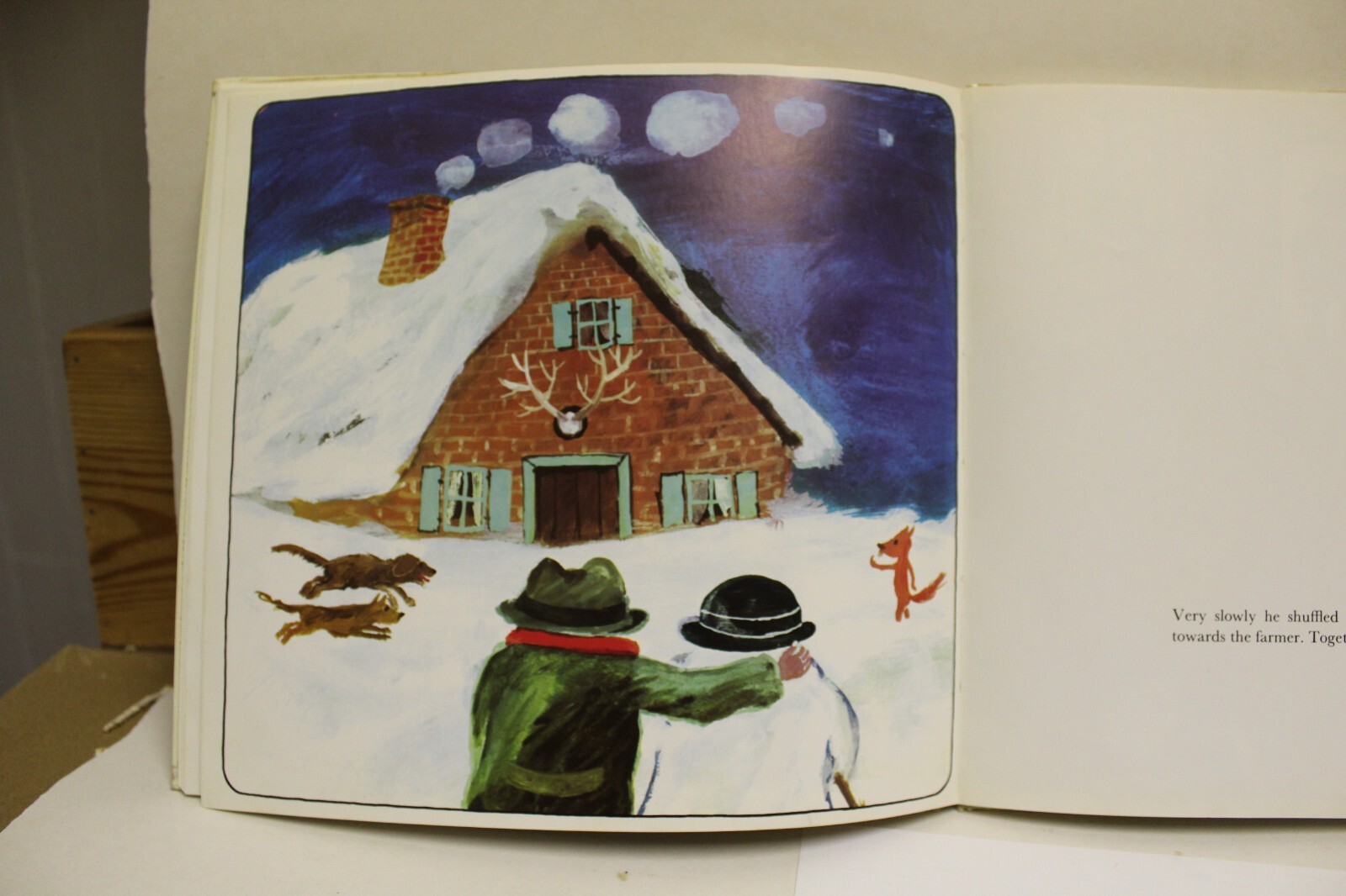 Janosch Oh Dear, Snowman Hardback 26×27.5cm 1976