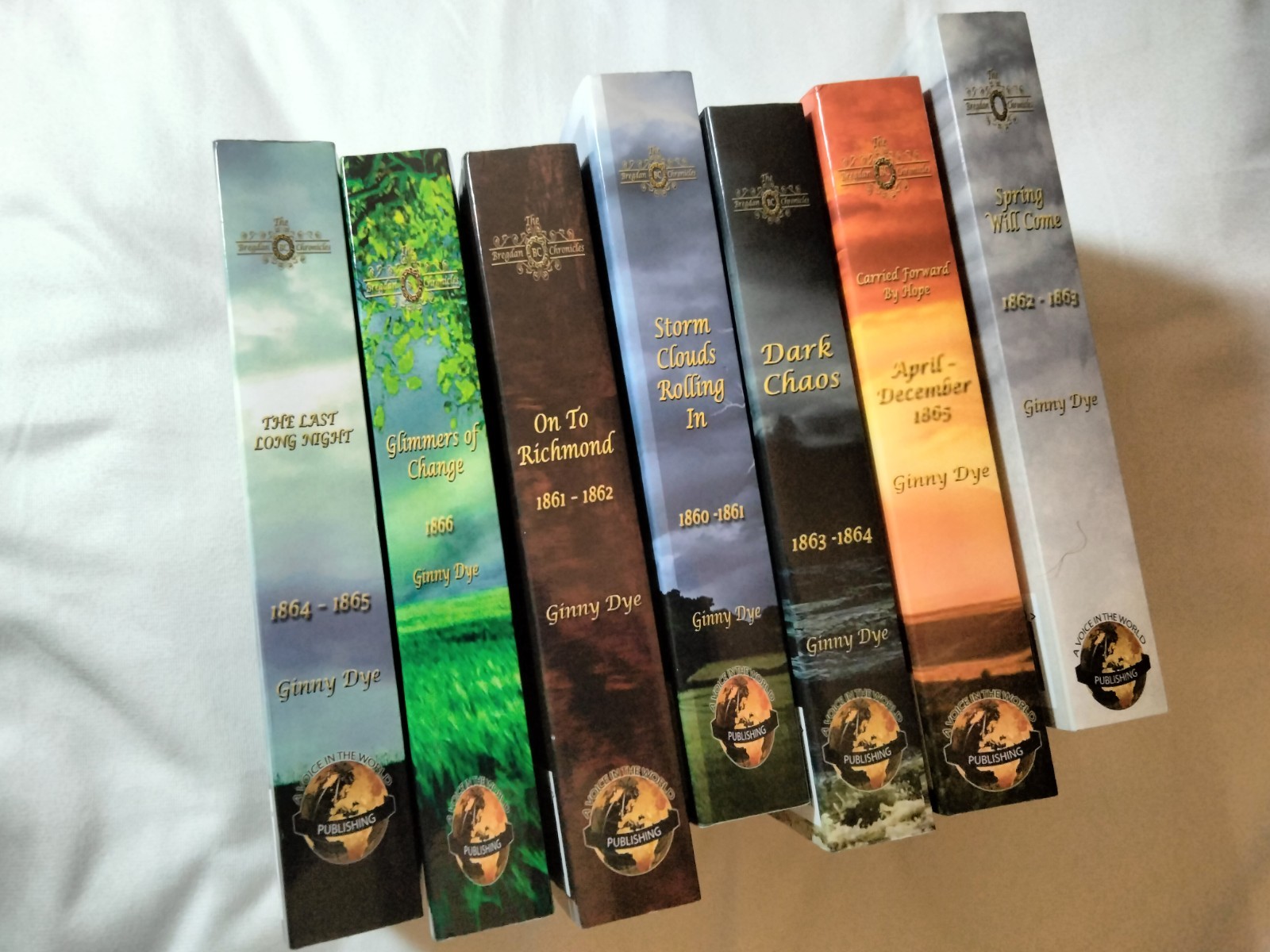 The Bregdan Chronicles Historical Fiction Ginny Dye LOT – 7 Books