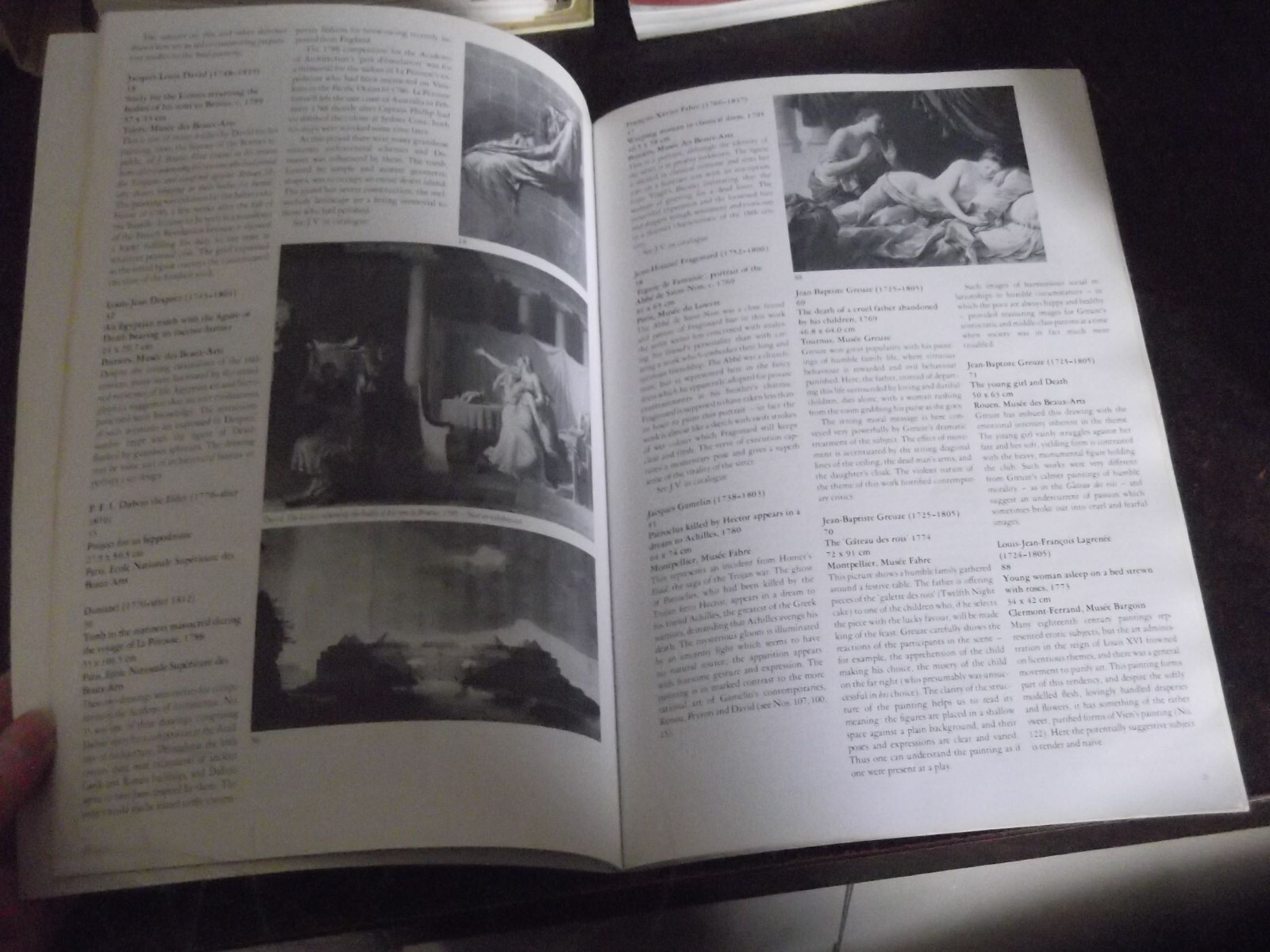 FRENCH PAINTING REVOLUTIONARY DECADES 1760-1830,EXHIBITION GUIDE NSW ART GALLERY