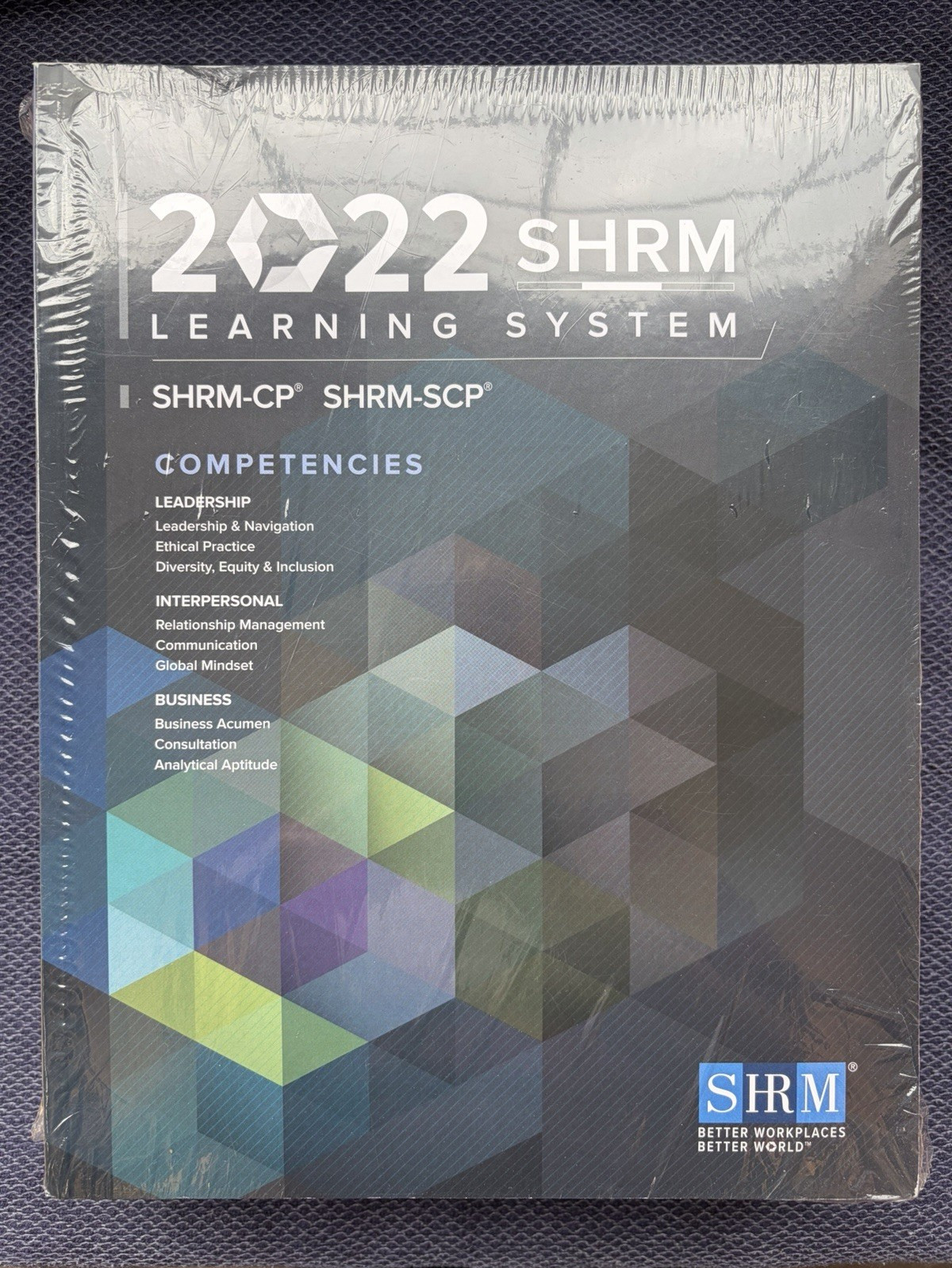 SHRM 2022 SHRM Learning System SHRM-CP/SCP Study Guide Set Sealed Book