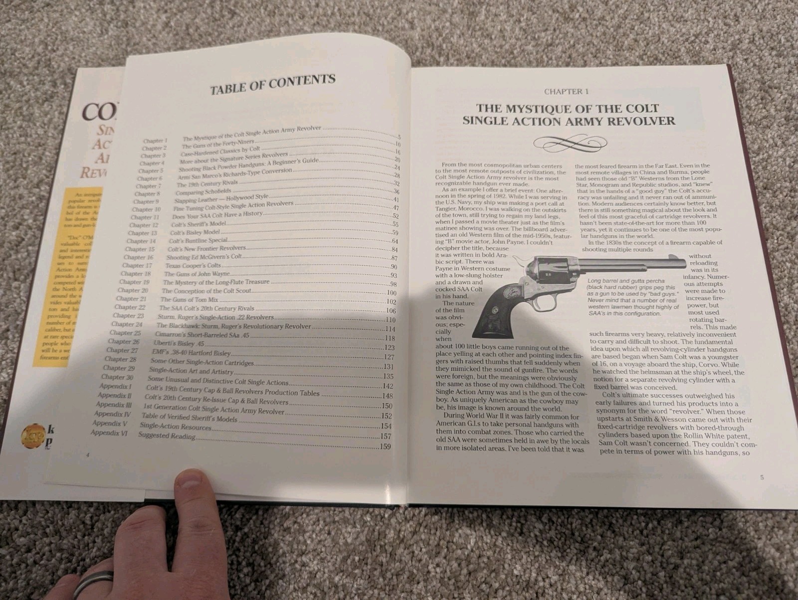 Colt’s Single Action Army Revolver HC Book Doc O’Meara Krause Publications