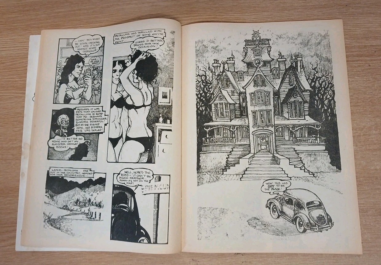 OZ, Cosmic Comics, Issue #1 (1972) and #39 “Thrilling Murder Comics” Adults Only