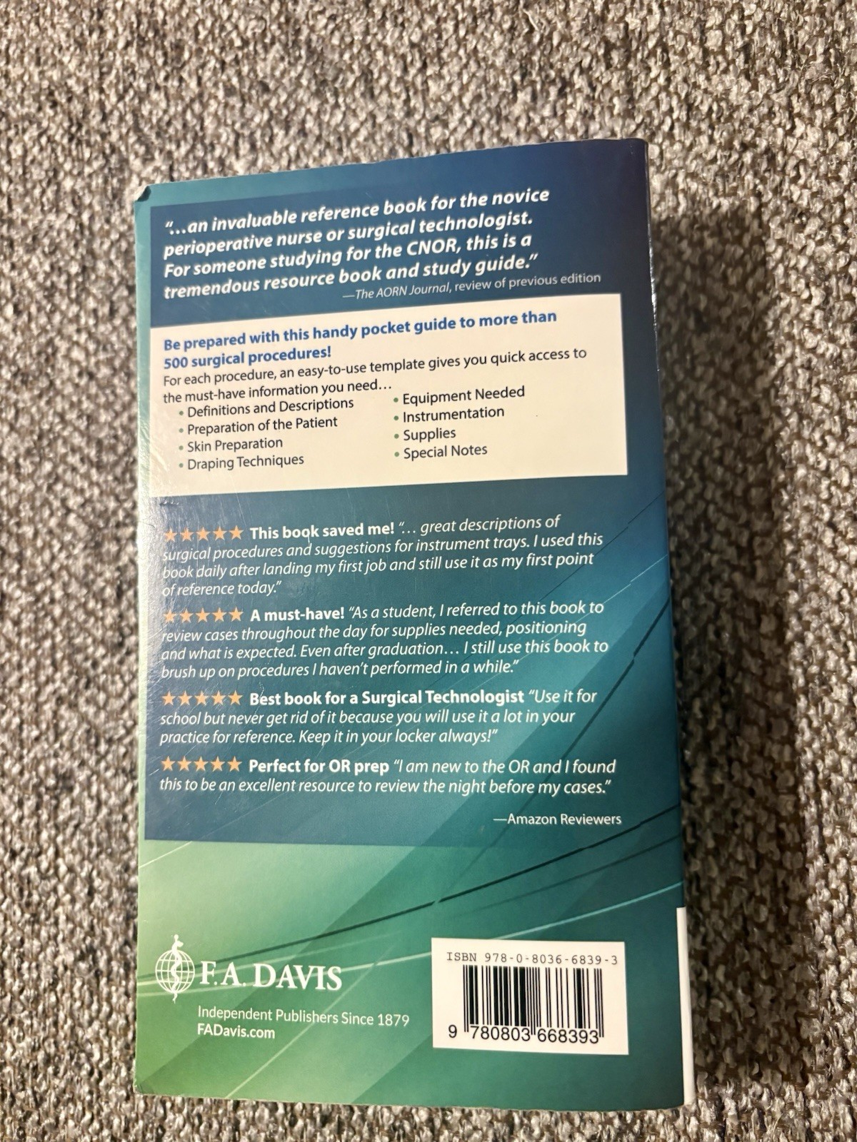 Pocket Guide to the Operating Room